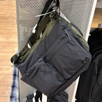 أنيقة عارضة متعددة جيب رسول حقائب للنساء أزياء النايلون حقيبة يد حقيبة كتف السيدات كبيرة السفر حقيبة تسوق المحفظة 4