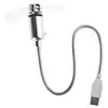 2024 New USB-Powered Portable Mobile USB Fan Mini Gooseneck Fan for Laptop Office Home Travel (1 PACK) 3