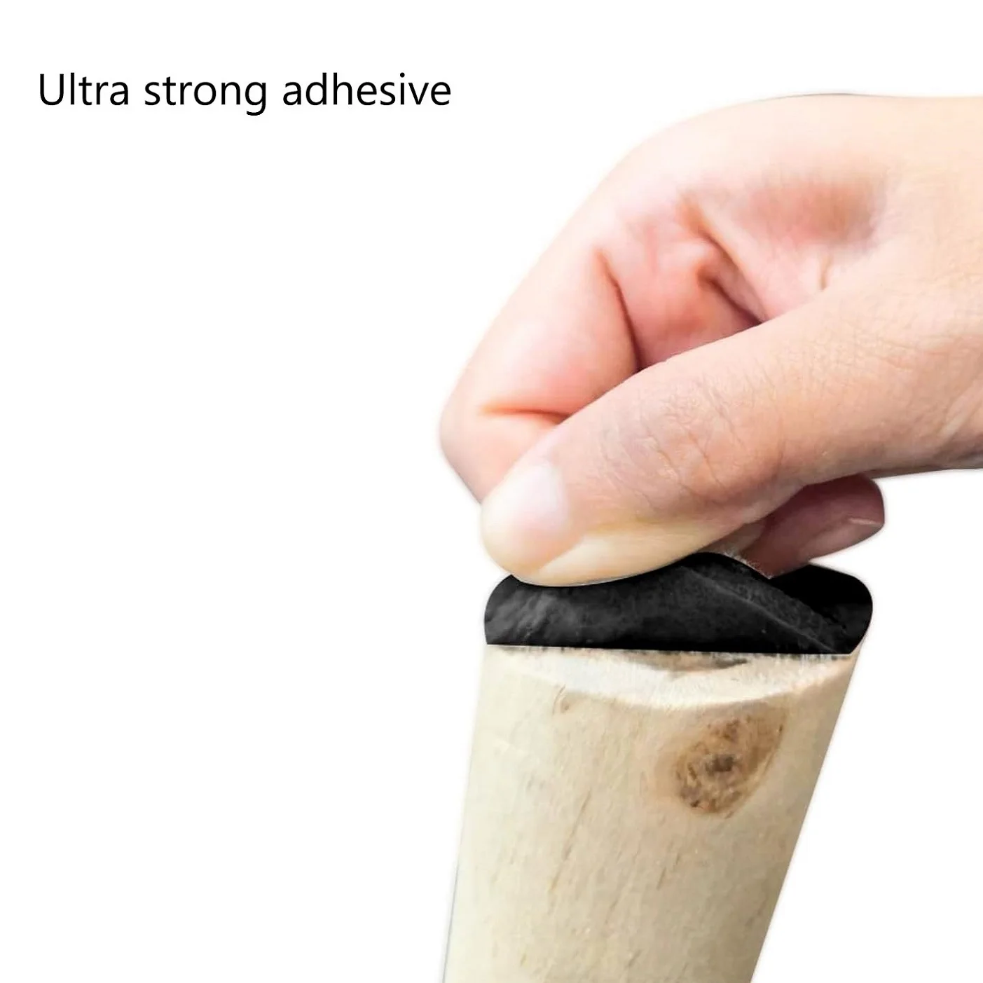 Deluxe Black Felt Furniture Leg Protector Pads - 60 Pack | Self-Adhesive Anti-Scratch & Noise Reduction, 3mm Thick