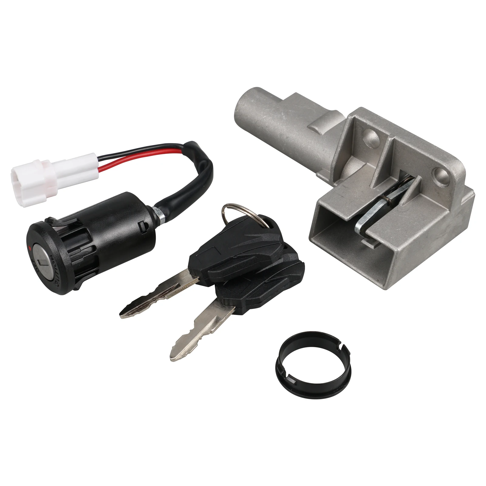 

Motorcycle Aluminum + iron Ignition Switch Seat Lock Key Set For Surron Light Bee S Light Bee X Sur-Ron Light Bee S X