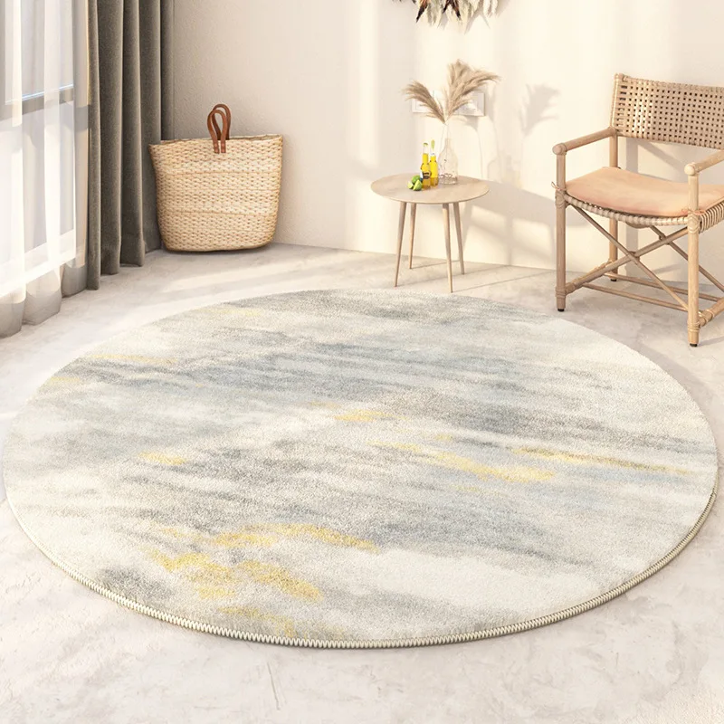 thumbnail image 1 of Alfombras redondas geométricas artísticas para sala de estar, dormitorio, alfombras para sala de estar, sofá, mesita de noche, alfombras de juego para niños, alfombra suave y esponjosa para silla, 1 of 5