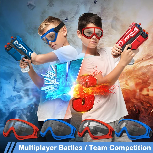 Gafas protectoras/gafas de seguridad/gafas de motocicleta compatibles con  pistolas Nerf para niños, adolescentes, juego de batalla al aire libre -  AliExpress