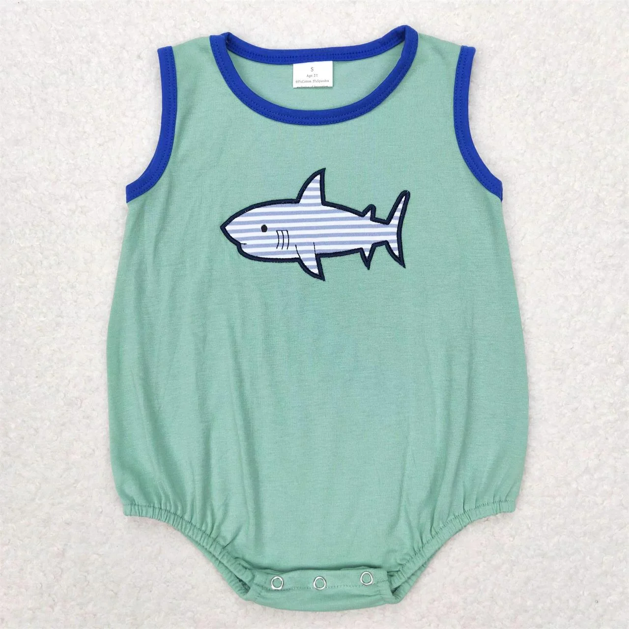 Embroidered Summer Baby Romper 3