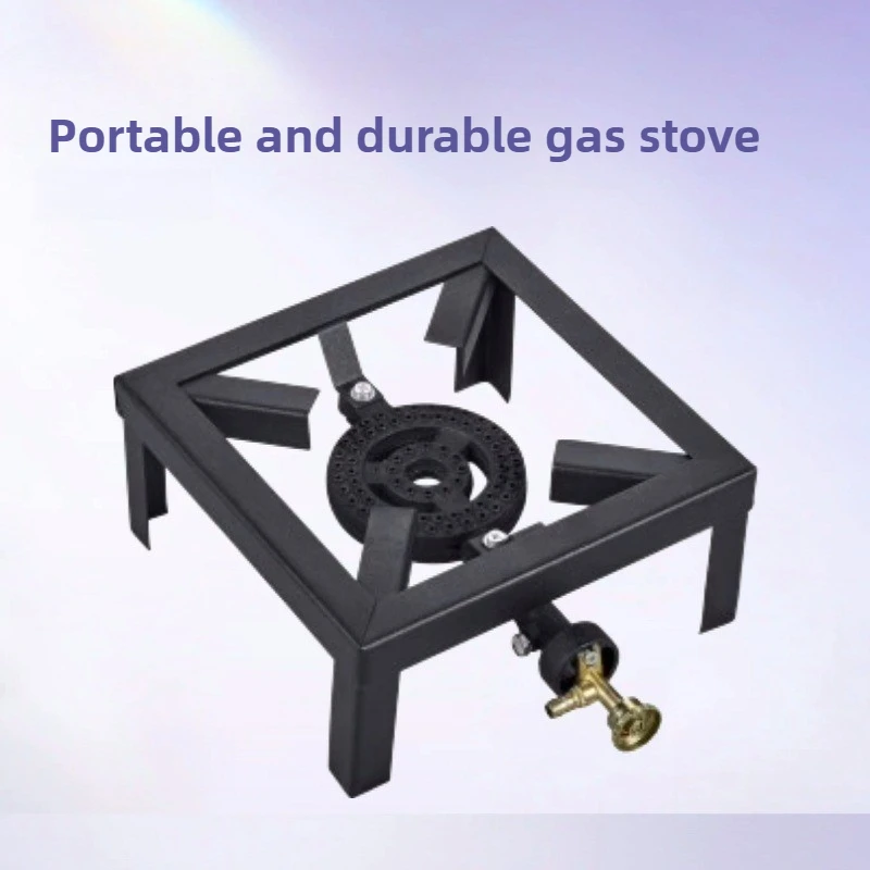 Cast Iron Gas Stove with Bracket for Outdoor Garden