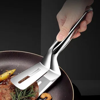 Stainless Steel Turner and Tongs 1