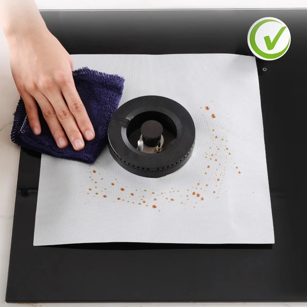 Heat Resistant Oil Proof Reusable Stove Protector Pads