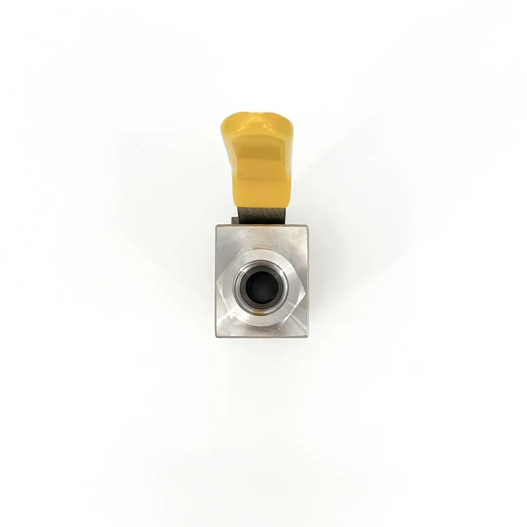 Hongji 6000psi Stainless Steel Ball Gas Valve NPT Swagelok Type 1/4 Inch Ball Valve