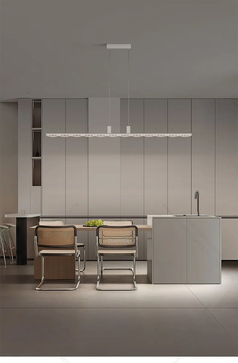 Description Picture 2 of itemHome Decor Dining Room Chandelier Nordic Minimalist Study Light Led Ceiling Kitchen Lighting Cafe Bar Interior Pendant Lighting