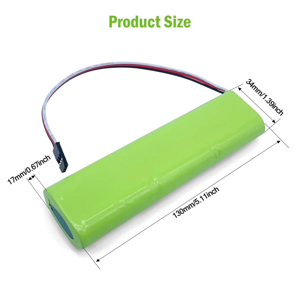 Deux batteries rechargeables 7.2V pour émetteur RC Futaba, l'une Ni-MH 2200mAh, l'autre Ni-Cd 1200mAh, côte à côte.