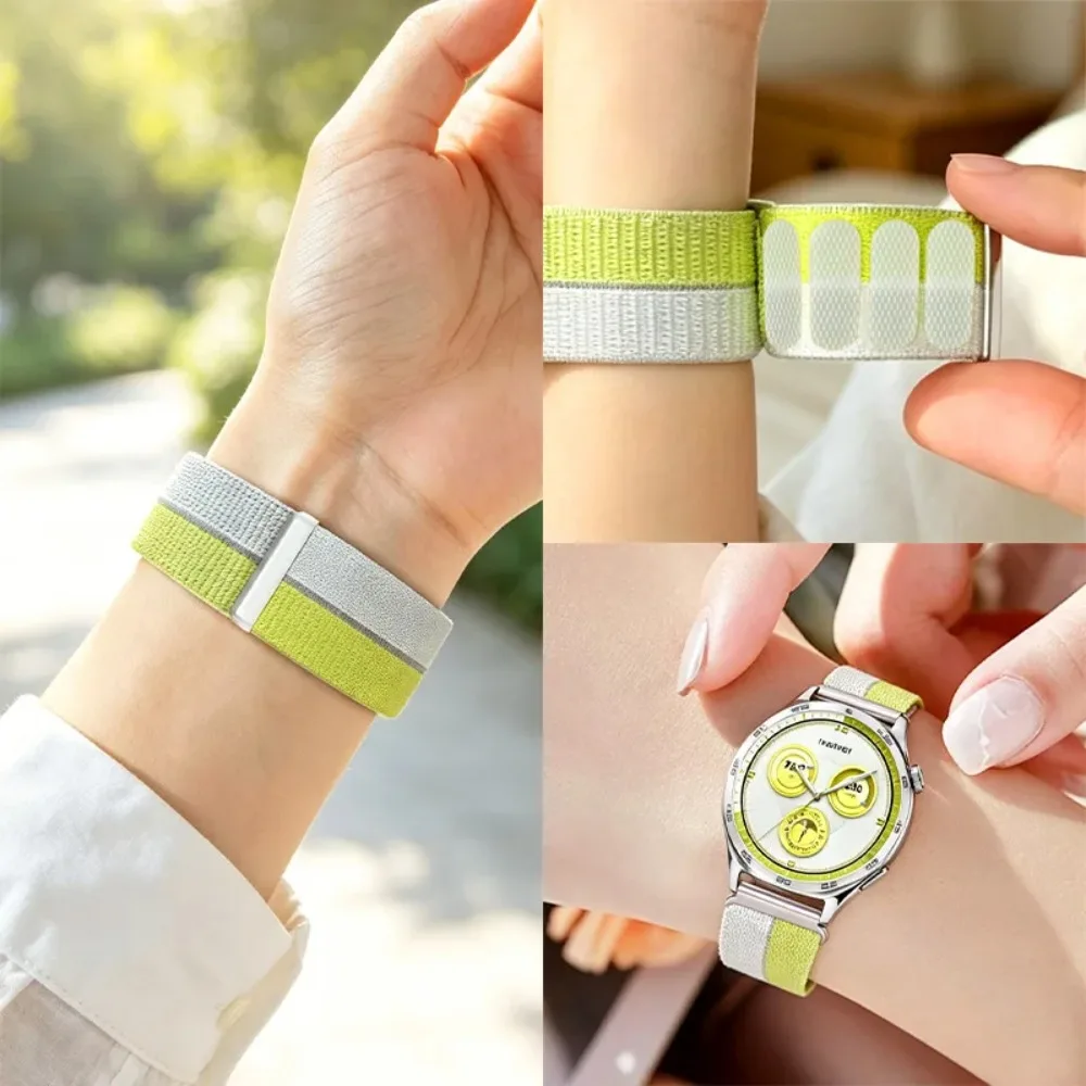 Braided Nylon Watch Strap - Adjustable and Stylish Replacement Bracelet