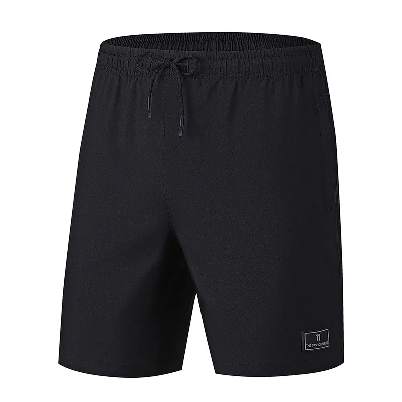 

Men's Quick Dry Running Shorts New 2023 Summer Casual Pocket Classic Brand Male Black Pants Trouers