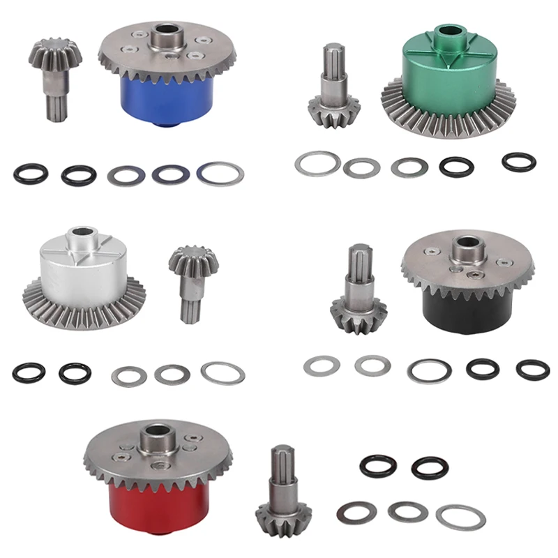 

Металл Diff чехол Diff Gear 37T Входная передача 13T для ARRMA 1/10 Kraton Senton Big Rock Granite Outcast 4X 4 запчасти для модификации