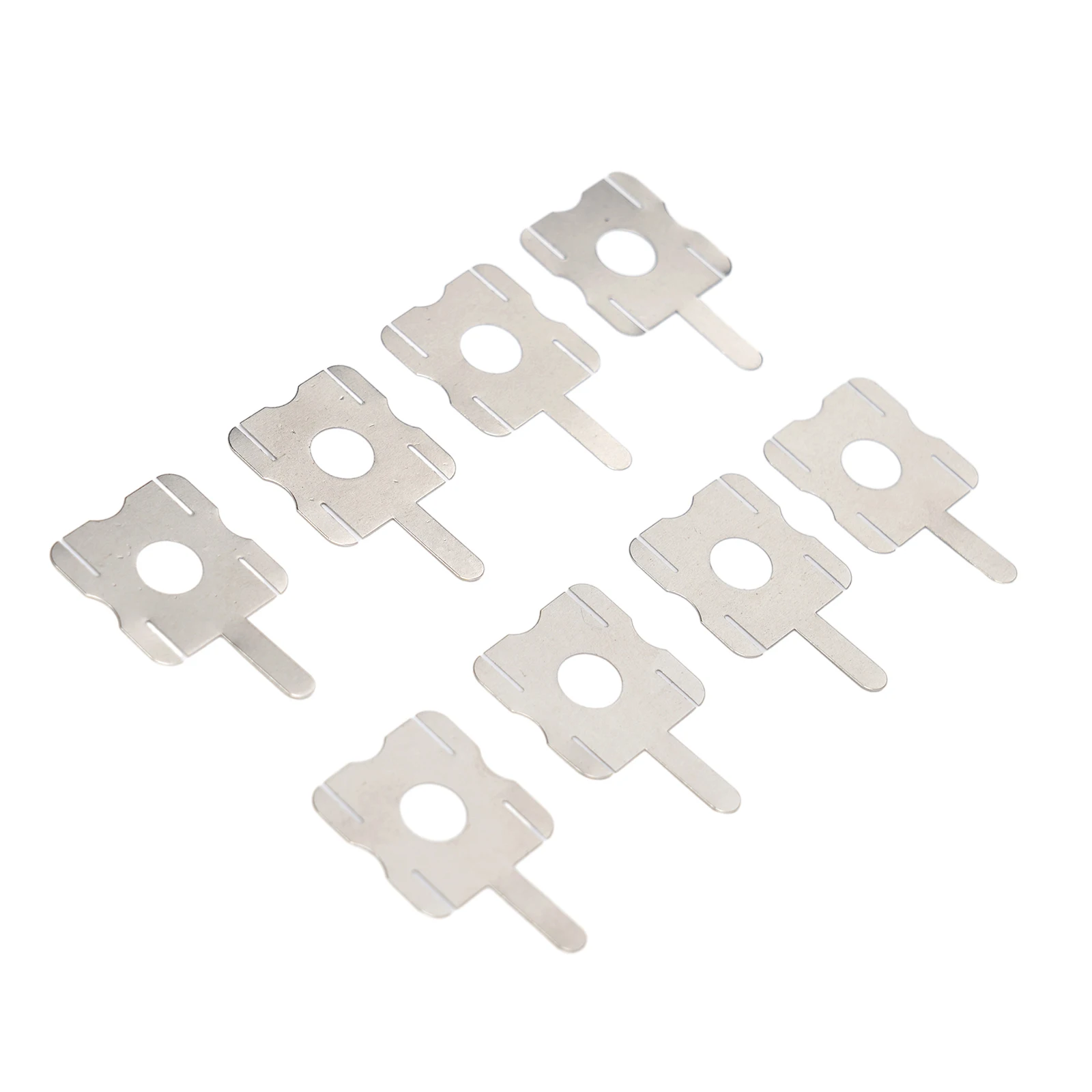 50Pcs/set 4S Lithium Battery Pack Replace Spot Welding Nickel Sheet U-Shaped For Computer Battery Welding Tool Accessories