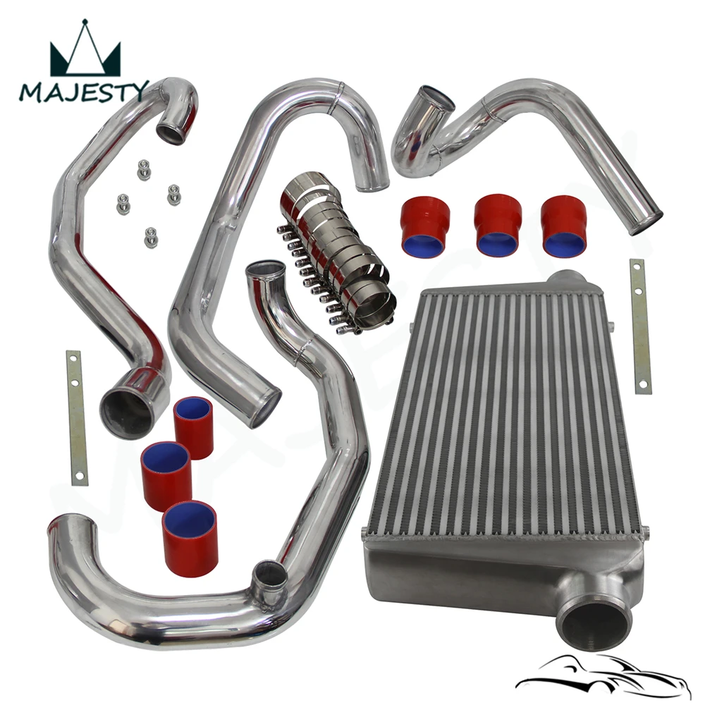 Intercooler + Tubo Kit Per 1996-2000 Subaru Impreza Gc8 Wrx Sti Ej20 Rs 2.0L