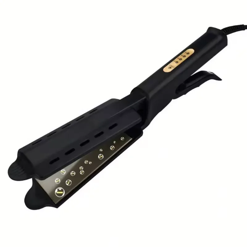 Ceramic tourmaline ion flat iron hair straightener four speed temperature adjustment fast heating hair straightener 6