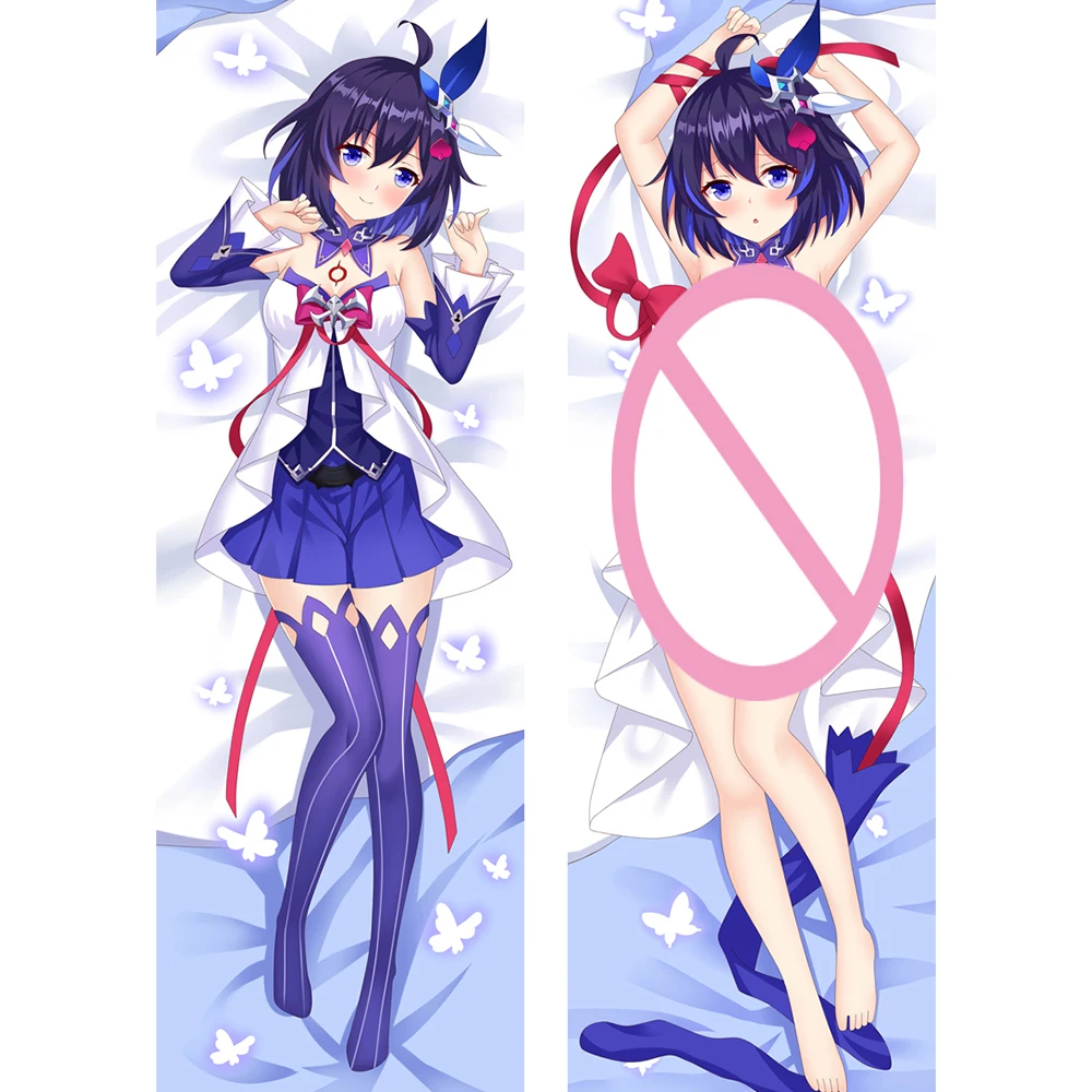 Collapse Gakuen Dakimakura Anime Cosplay Pillowcase Custom 2 Side Print Throw Soft Pillow Cover Anime Body Pillow Case hololive usada pekora vtuber dakimakura soft bedding pillowcase anime body pillow case customized 2 side print pillow cover