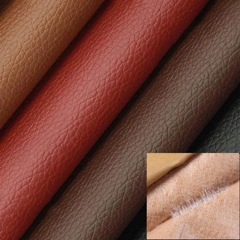 Diy Self Adhesive Pu Leather Fabrics For Furniture Repair Patches Fix