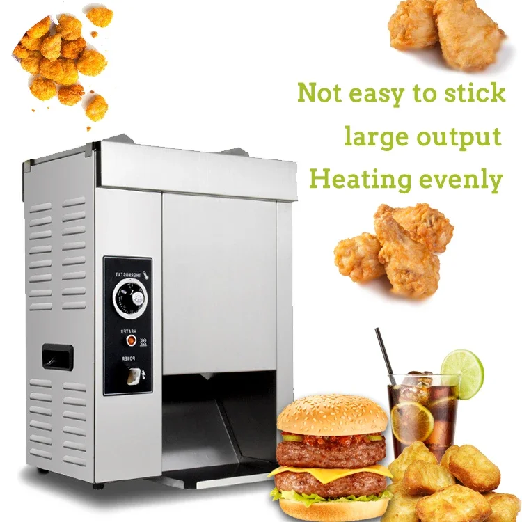 Hot Sale Vertical Electric Electric Toaster Sandwich Maker Hamburger Bread Bun Toaster Machine 5