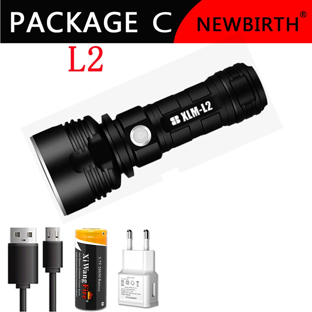 powerful led torch High Power Super Bright Led Flashlight P70 Camping Light USB Rechargeable Flashlight Waterproof Light 26650 Battery Flashlight brightest led torch Flashlights