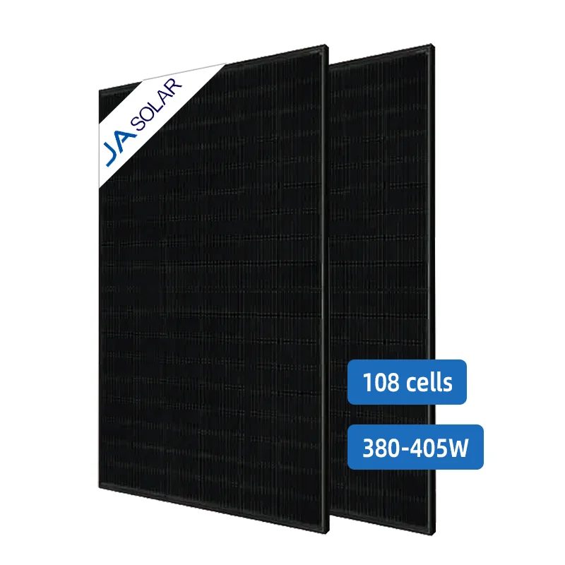 JA Solar Panels JAM54S31 Mono All Black Solarpanels 390W 395W 400W PV Panels