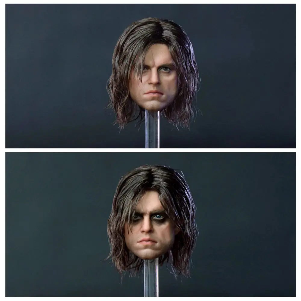 

Предварительная продажа BY-ART 1/6, мужская модель для пересадки волос, резьба по голове, подходит для 12 дюймовых солдат, экшн-фигурок, кукол