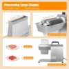 Stainless Steel Meat Tenderizer 180RPM Electric Meat Tenderizer Machine Tenderizer Cuber Meat Mixer Beef St 4