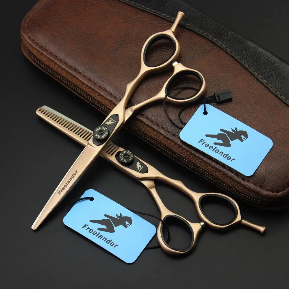 

Freelander Sharp Blade Hairdressing Scissors Professional 6 Inch Styling Hair Scissor Set Solon Barber Shears