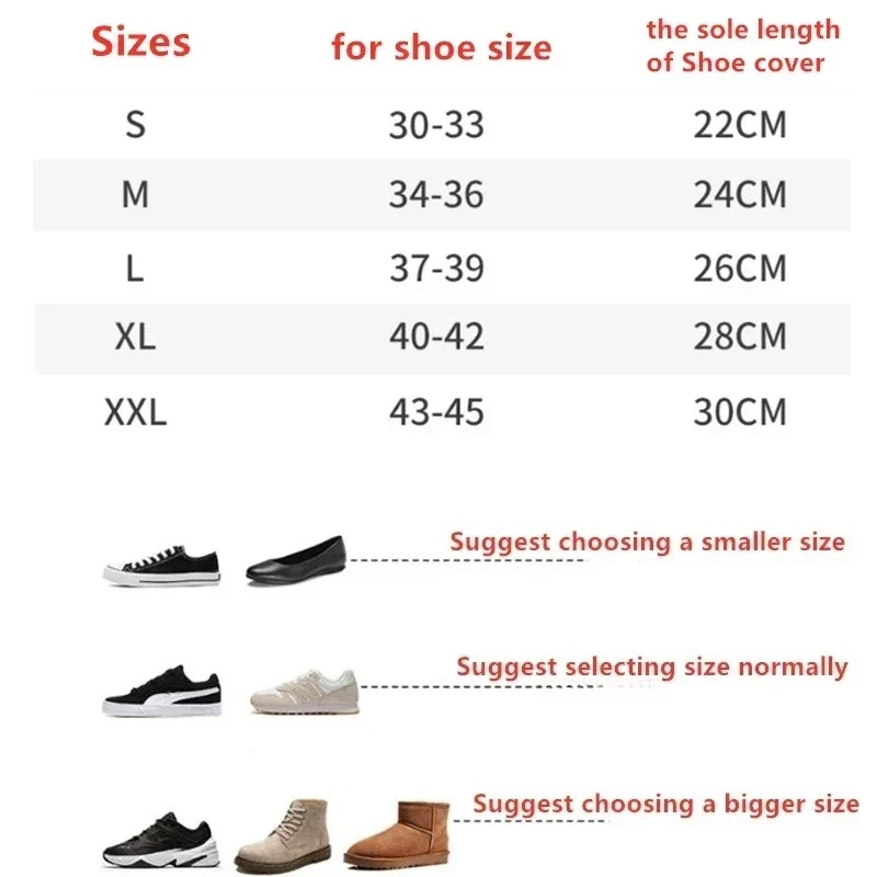 Waterproof Silicone Shoe Covers - Non-Slip, Durable & Reusable Footwear Protection