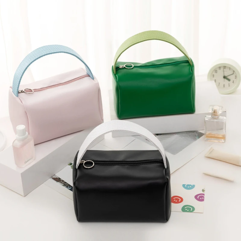 Fashion Ladies Cosmetic Bag Portable Waterproof Bathroom Wash Bag for Girls Outdoor Travel Large Capacity Ladies Makeup Bags