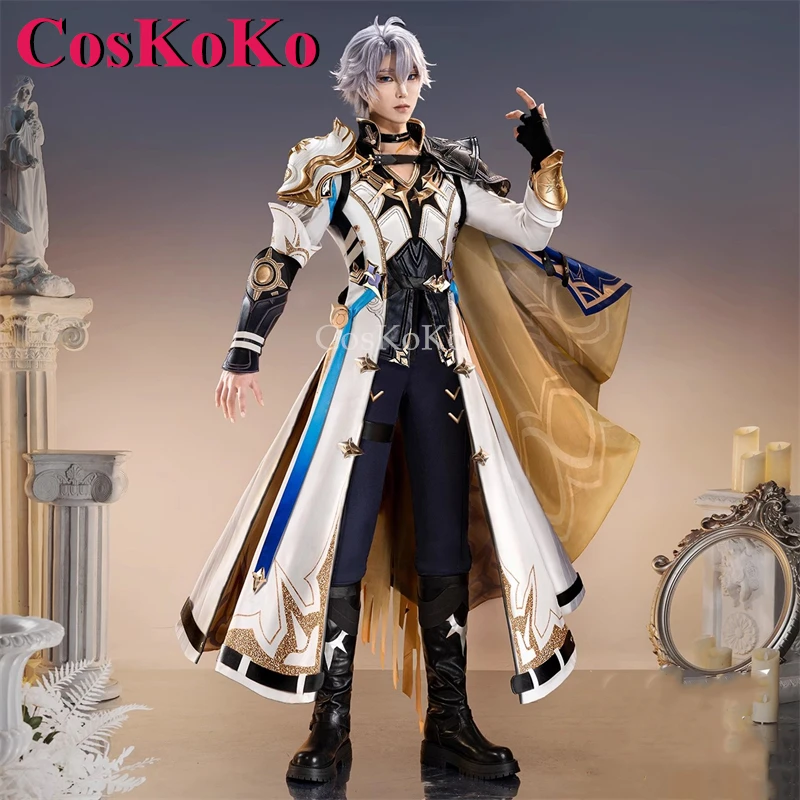 CosKoKo Phainon 코스프레 게임 Honkai: 스타 레일 의상 잘 생긴 패션 전투 유니폼 할로윈 파티 역할 놀이 의류 S-XL