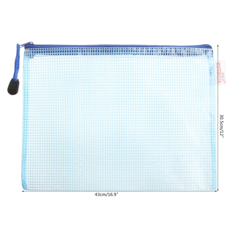 

Waterproof Zipper Type File Folder Document Bag Paper Documentation Case Holder D5QC