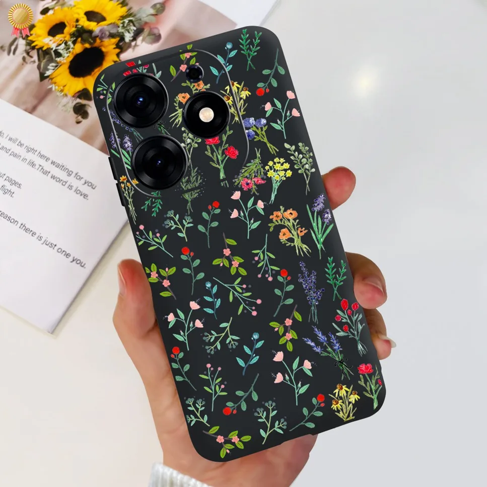 Clear Cartoon TPU Silicone Shockproof Back Cover