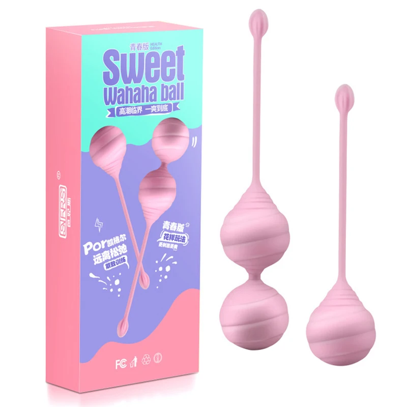 

Man Nuo Silicone Kegel Balls Vaginal Muscle Exercises Tighten Love Geisha Ball Ben Shrink Yin Vagina Ball Sex Product Sex Toys