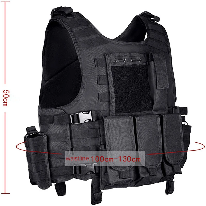 

Military tactics Vest Flat Vehicle Swat Fishing and Hunting Equipment Military Army Armored Police Vest CS Painted Bullet Vest