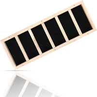 150/300W อินฟราเรดซาวน่าเครื่องทําความร้อน 120/220V อุปกรณ์ซาวน่าคาร์บอนไฟเบอร์แผ่นความร้อนสําหรับไม้ในร่ม/กลางแจ้งซาวน่าห้อง 1