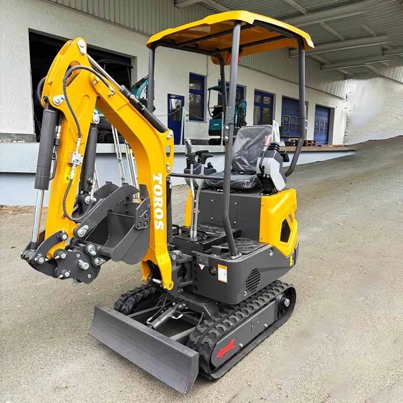 Hydraulischer Kompakt-Mini-Raupenbagger CE EPA-zertifiziert Mikro-Bagger mit Anbaugeräten Schneller Weltweiter Versand für die Landwirtschaft