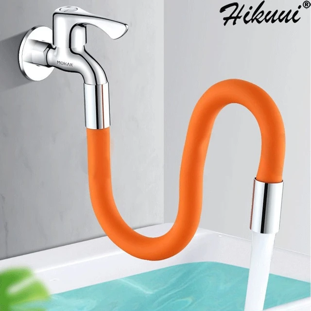 Blanc 20cm - Tube D'extension Universel Pour Robinet De Lavabo, Extensible,  À Flexion Libre, Rotatif À 360 °, - Cdiscount Bricolage