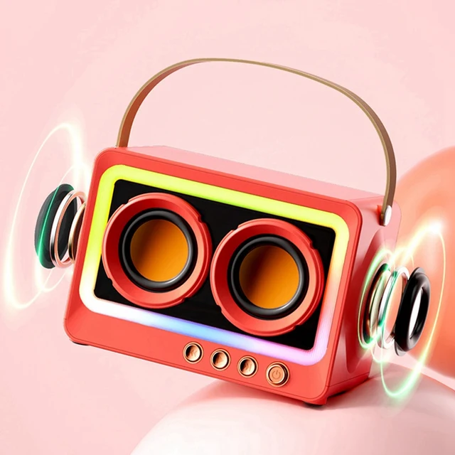 Bluetooth Speaker Portable Sound Speaker Music Wireless Radio FM Mini Dual Speakers Bluetooth Audio 1