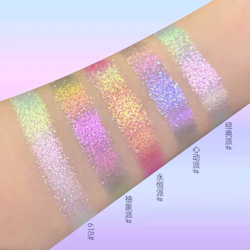Chameleon Single Color Eyeshadow Long Lasting Shimmering Eye Makeup