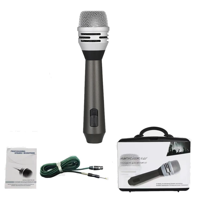 Microphone dynamique filaire professionnel, ata CWL e8, déterminer la performance sur scène, DJ karaoké, chanter, statique, haute qualité 1