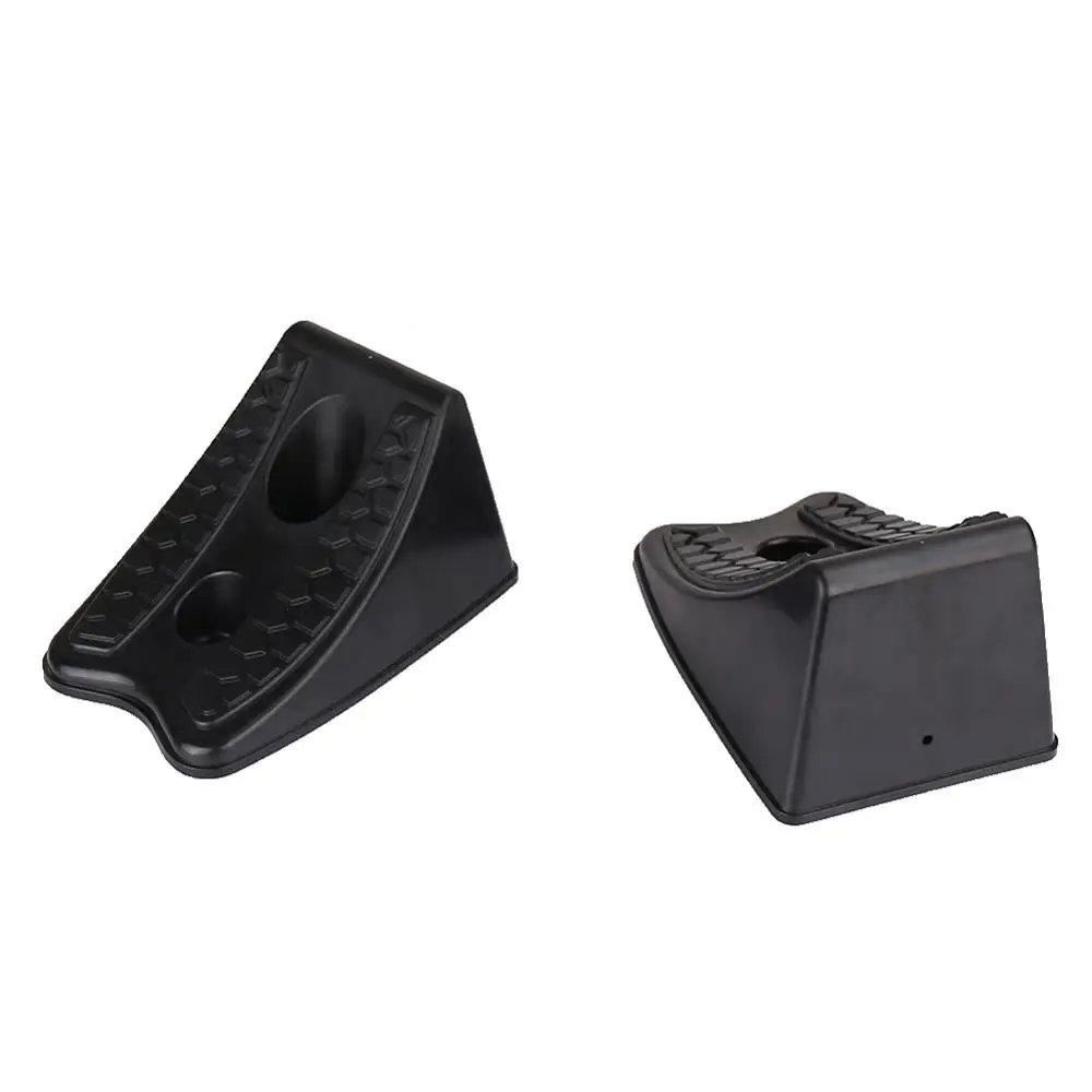 

2Pcs Heavy Duty Rubber Car Vehicle Parking Wheel Stoppers Tire Chocks Blocks