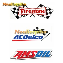 

Firestone Amsoil ACDelco Car Sticker Creative Waterproof Sticker Car Body Window Decal PVC Vinyl Motorcycle Racing Helmet Decal