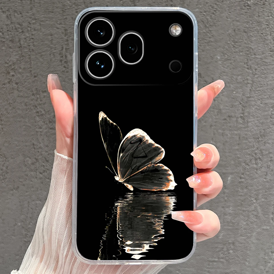 Cute Little Prince Anti-Slip Durable Transparent Phone Case - Silicone TPU Protective Shell