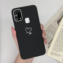 Heart & Butterfly Cartoon Soft Silicone Back Cover - Samsung M31S (MB3)