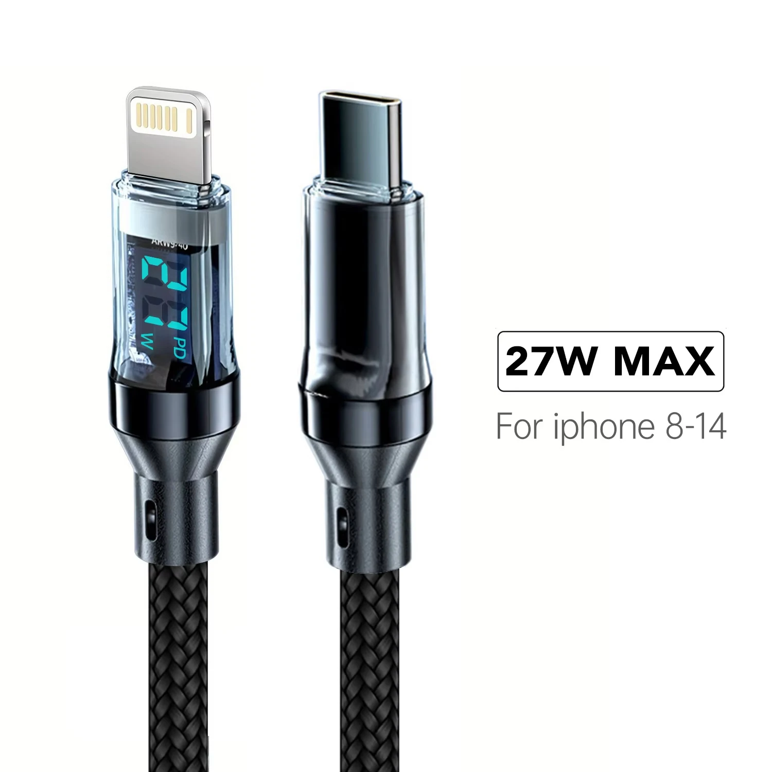 ตัวเลือกสินค้า สายชาร์จ USB-C 120W ชาร์จเร็ว ใช้ได้กับหลายแบรนด์