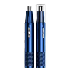 Professional Painless Trimmer For Nose Portable Rotating Usb Charging Nose And Ear Trimmer Eyebrow Trimmer Rechargable Clipper
