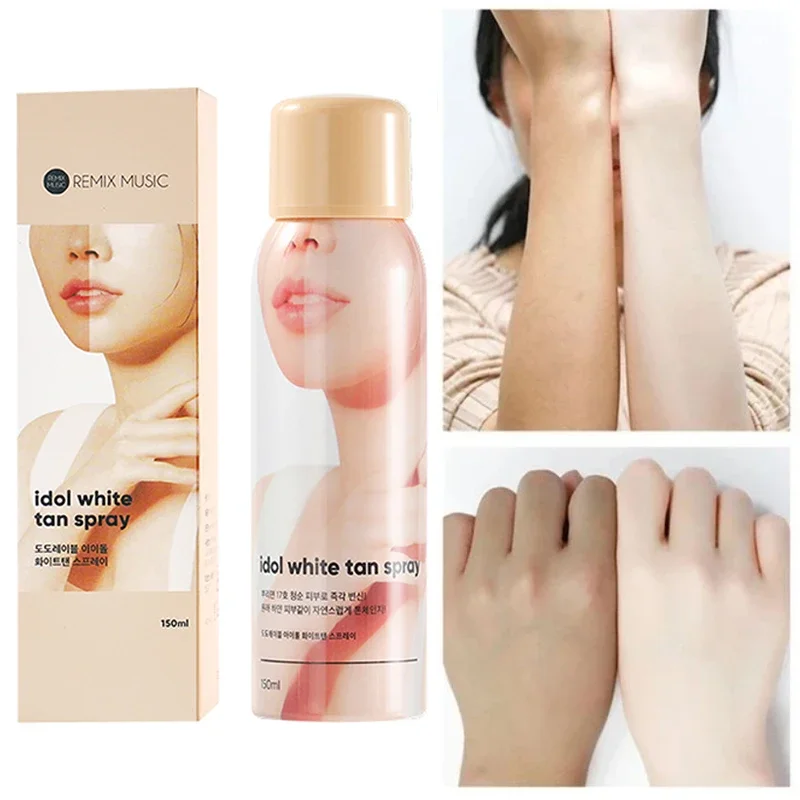 Leg makeup concealer Korean Idol Spray Liquid Foundation Concealer Brighten Whitening Moisturizing Bb Cream Base Face Foundation Makeup Cosmetic