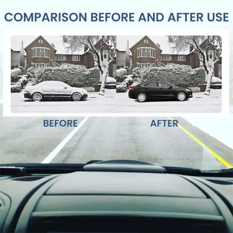 2Pcs Antifreeze Car Instrument Car window glass anti-ice and snow remover winter electromagnetic interference antifreeze device