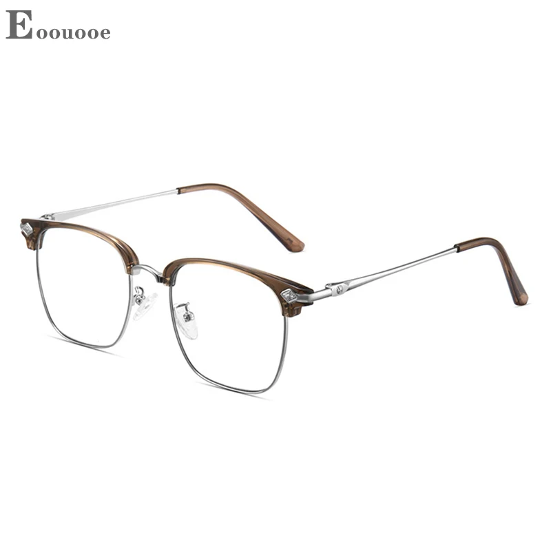 

Fashion Men's Glasses Frame Eyebrow Eyewear Myopia Drive Prescription Optics Anti Blue Light Anti-Reflection Gafas