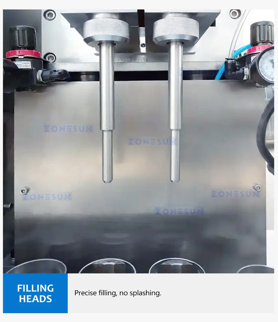 ZONESUN ZS-FS160 Automatic Paste Tube Filling Sealing Machine